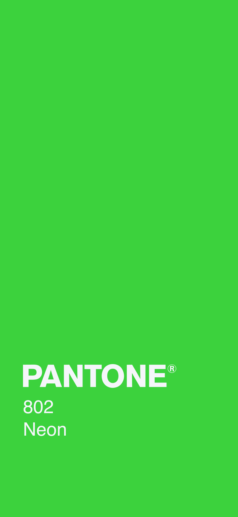 PANTONE 802 Neon Plain Wallpaper | Wallaland